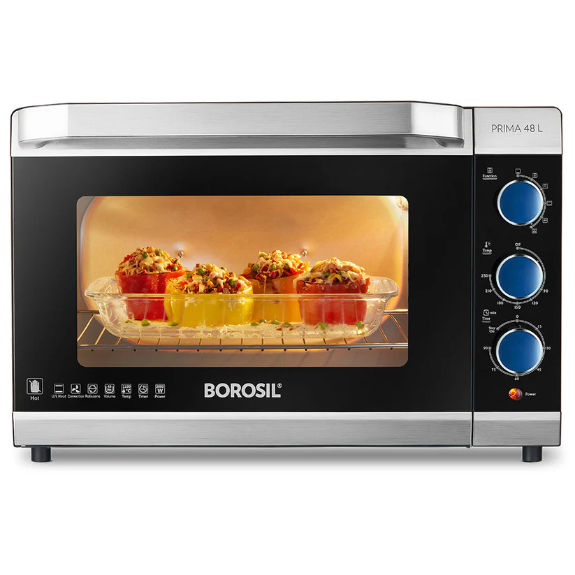 PRIMA 48L OVEN TOASTER GRILLER (AM-BOTG48CRS15-BM)